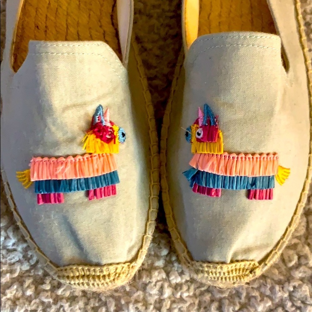 % Soludos Pinata Llama espadrilles sz 9.5